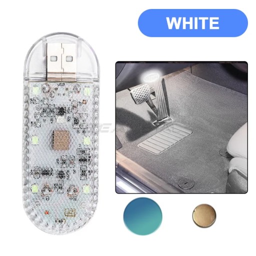 BLALION 1pc Touch Sensor Light Mini Wireless Car Ceiling Lamp Reading