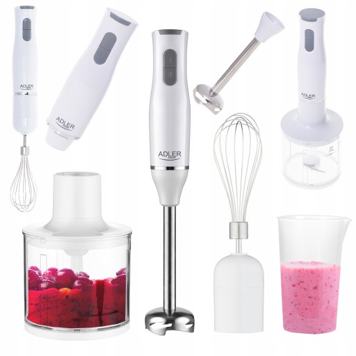 BLENDER WIELOFUNKCYJNY RĘCZNY MIKSER TURBO ROBOT