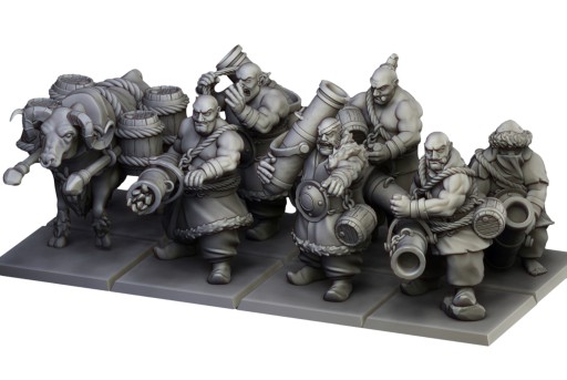 Khazarian Ogre Gunners Ogry Strzelcy Pełna Jedn.