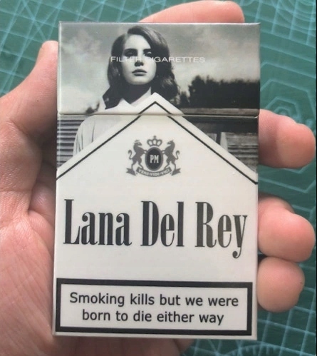 4 Lana del rey Matte Cigarette Lipstick Set Tube