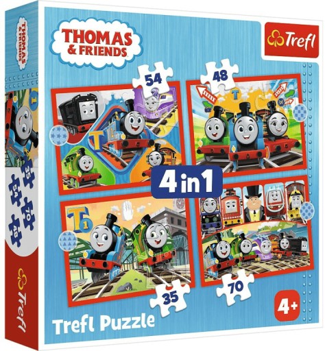 TOMEK I PRZYJACIELE Trefl Puzzle 71 EL 34619