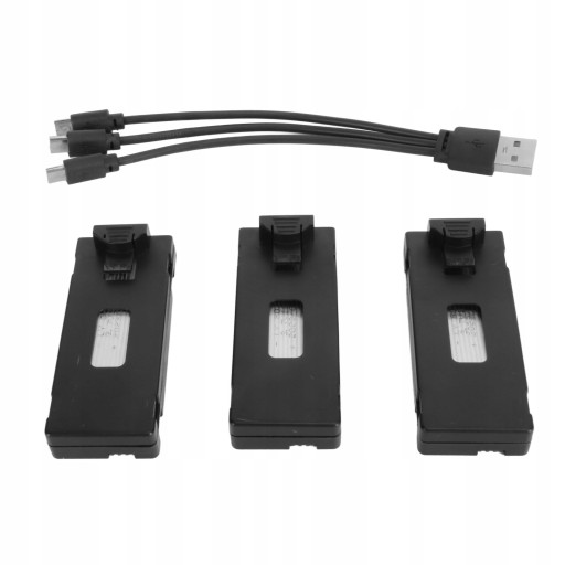BATERIA LITOWA DO DRONA 1800MAH 3.7V 3SZT DO E88