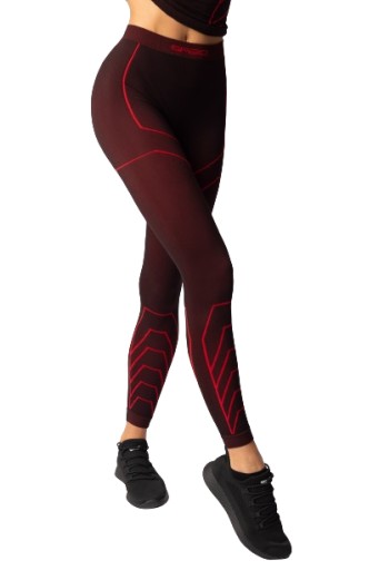 SPAIO RAPID Legginsy MOTOCYKLOWE K/R red XL
