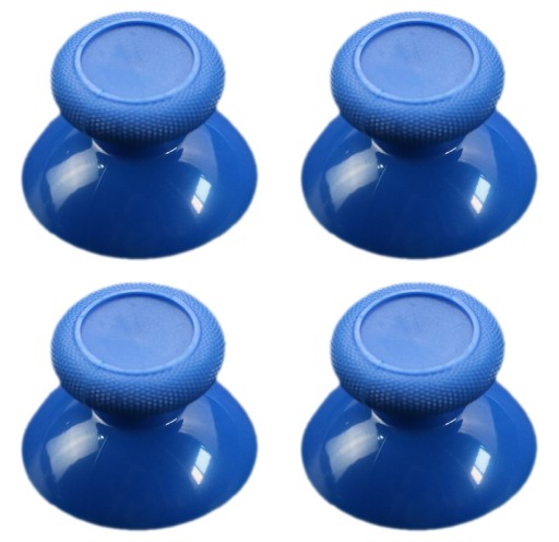 ZESTAW 4X NIEBIESKI GRZYBEK GAŁKA NA ANALOG JOYSTICK DO PADA XBOX ONE