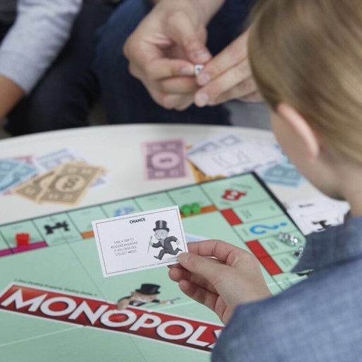 ORYGINALNA GRA PLANSZOWA MONOPOLY CLASSIC HASBRO ZABAWA HIT