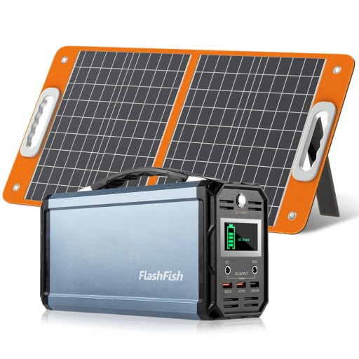 Flashfish POWERBANK STACJA ZASILANIA SOLARNY 222WH