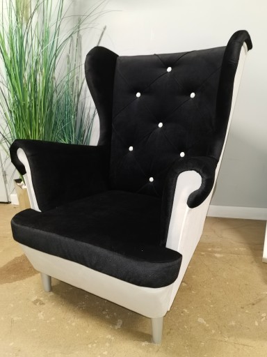 Fotel uszak w stylu MODERN