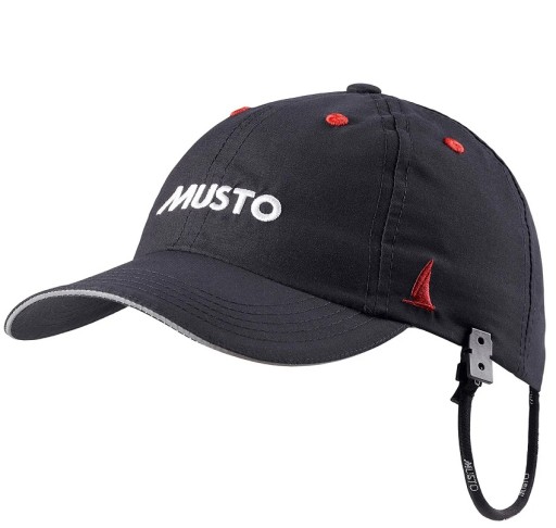 Czapka MUSTO ESSENTIAL FAST DRY CREW CAP BLACK