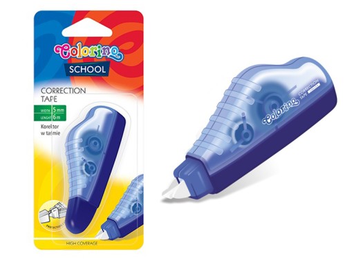 Korektor w taśmie 5mm x 6m Colorino