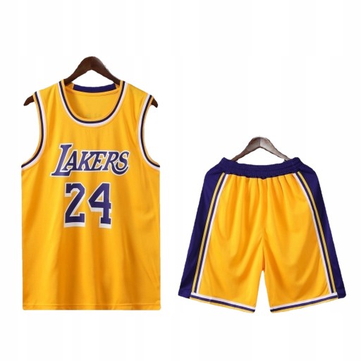 Dziecięcy strój do koszykówki Kobe Lakers