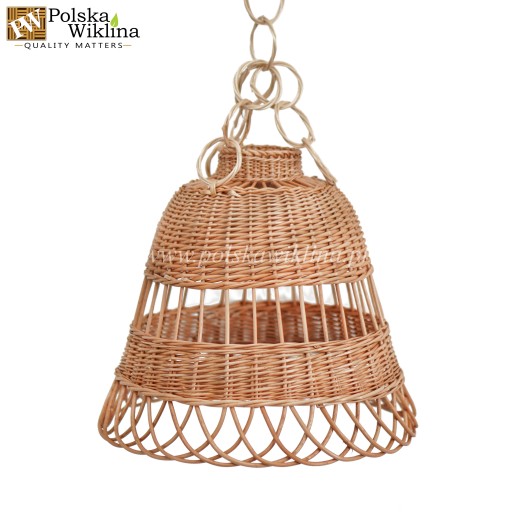 Abażur wiklinowy lampa wisząca ALFA