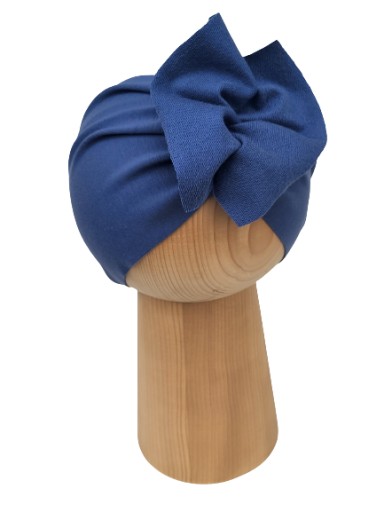 Opaska Turban Półturban Granatowa 54-58cm