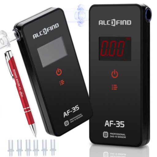 ALKOMAT AlcoFind AF-35 SKALIBROWANY USTNIKI ETUI