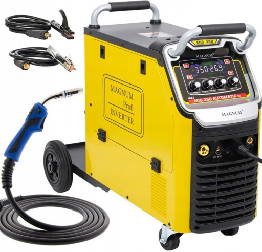 SPAWARKA INWERTEROWA MIG 350 V 2 MMA IGBT MAGNUM 400V 4x4