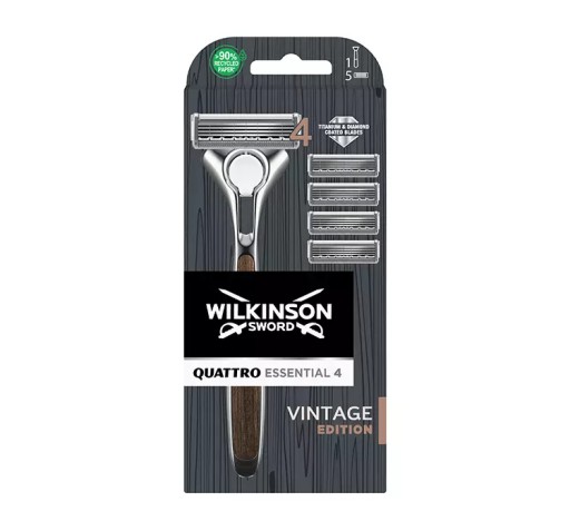 WILKINSON QUATTRO ESSENTIAL 4 VINTAGE MASZYNKA
