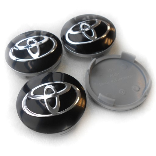 4 dekle dekielki kołpaczki kapsle TOYOTA 60 mm N23