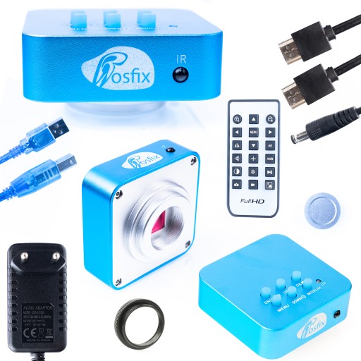 KAMERA DO MIKROSKOPU STEREOSKOPOWEGO CYFROWEGO C-MOUNT CMOS 16MP 4K ROSFIX