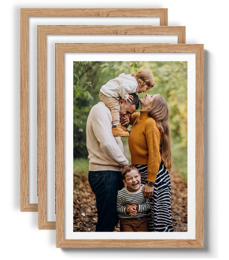 RAMKA DREWNIANA na zdjęcia 3szt RAMA 30x40 #33d #d