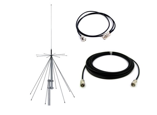 SIRIO SD-1300U + kabel 10m + BNC ANTENA do UNIDEN