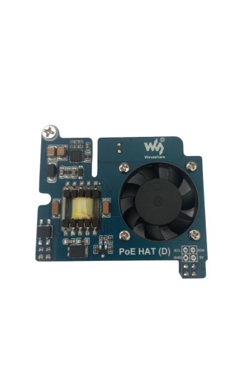 Power over Ethernet HAT (D) dla Raspberry Pi 3B+/4