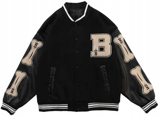 BLUZA BASEBALL BEJSBOLÓWKA KURTKA DAMSKA MĘSKA