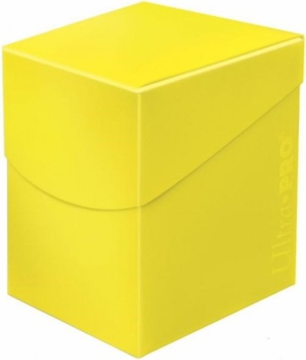 Deck box, pudełko Eclipse PRO 100+ LEMON YELLOW