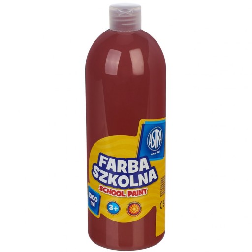 FARBA szkolna Astra 1000ml brązowa