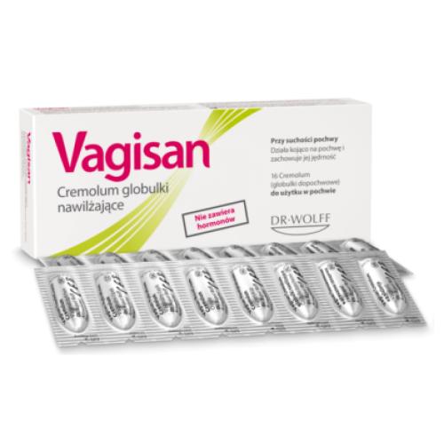 VAGISAN CREMOLUM GLOBULKI NAWILŻAJĄCE 16 SZT