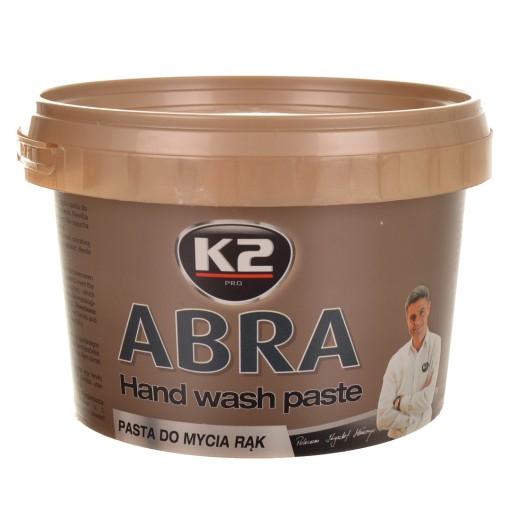 K2 ABRA 0,5l mocna PASTA BHP do mycia brudnych rąk