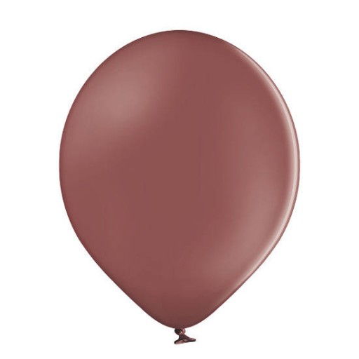 Balony zestaw 100 szt brązowe 12 cm lateksowe