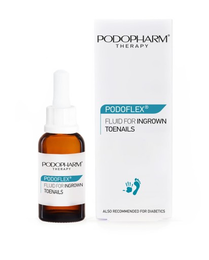 PODOPHARM FLUID NA WRASTAJĄCE PAZNOKCIE I MODZELE 10 ML