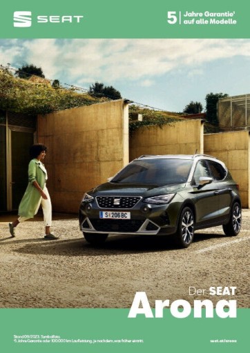 SEAT Arona prospekt model 2024
