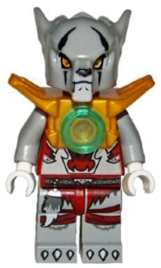 LEGO FIGURKA Z SERII CHIMA - WORRIZ NR. loc052
