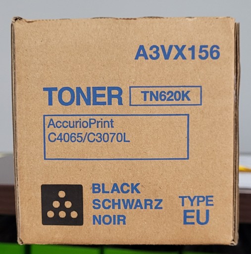 Toner TN-620K TN620K Konica C4065/C3070L A3VX156