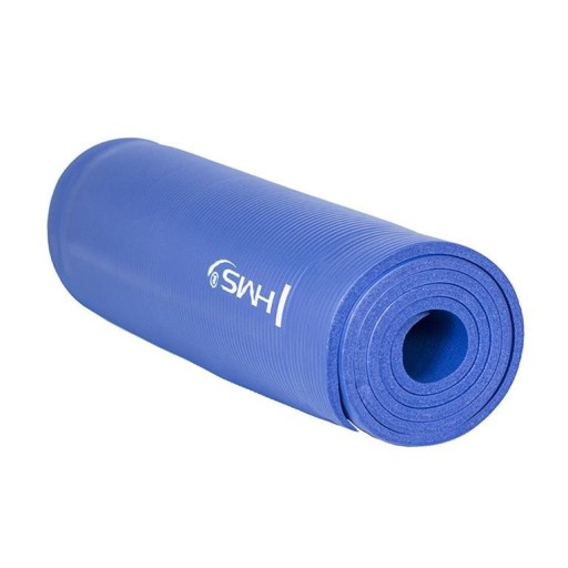 Mata fitness do jogi 10 mm YM03 niebieska HMS