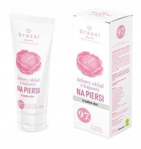 Brassi Pharma żelowy okład z kapusty na bolące piersi trudne dni