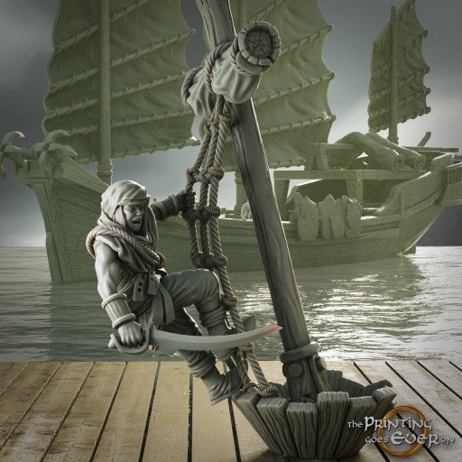 Pirate Lookout The Printing Goes Ever On
