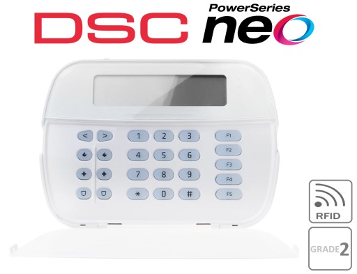 HS2LCDPE3 KLAWIATURA MANIPULATOR SZYFRATOR LCD CZYTNIK BRELOKÓW RFID DSC