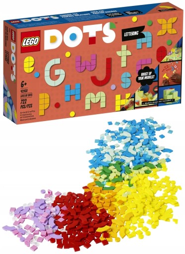 LEGO DOTS Rozmaitości DOTS literki 41950