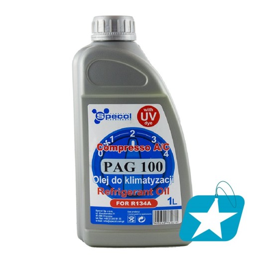 SPECOL COMPRESSO A/C PAG 100 Z UV 1L