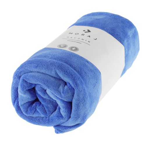 Szybkoschnący ręcznik z mikrofibry Moraj MRB550-001 50X100 NIEBIESKI