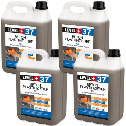 Plastyfikator do Betonu i Wylewek 20 L Level+37