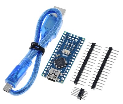 Nano V3 Atmega328 16MHz (klon Arduino) + kabel USB