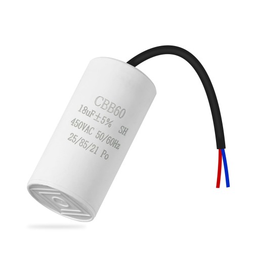 KONDENSATOR ROZRUCHOWY DO SILNIKA 18uF 450V CBB60