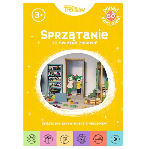 TREFL KSIĄŻECZKA SPRZĄTANIE TO ŚWIETNA ZABAWA