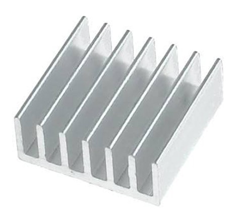 RADIATOR aluminiowy R07 15x14,5x6mm 10szt.