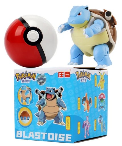 Pokeball Pokemon Go + Figurka Składana BLASTOISE