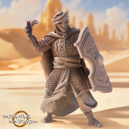 Easterner Swordsman B The Printing Goes Ever On