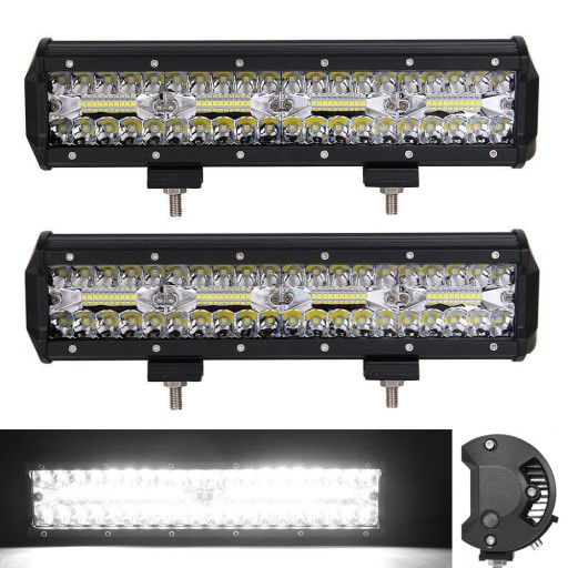 ZESTAW 2x MOCNA LAMPA ROBOCZA 240W 80 LED ledbar HALOGEN 12V 24V