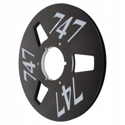 SZPULE MAGNETOFONOWE - CZARNY 10 CALI NAB